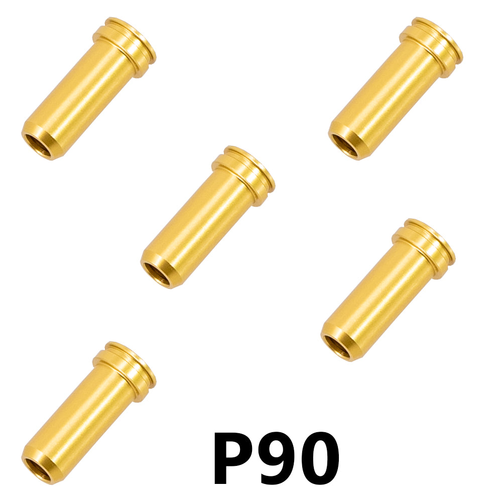 6063 Aluminum Alloy One O-Ring 20.79MM Nozzle Compatible with DIY Model Kits – Black/Red/Blue/Gold