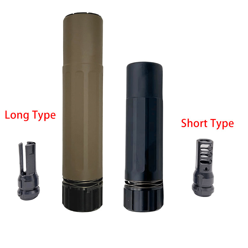 5.5inch/6.8inch CNC Metal CCW 14MM Silencer