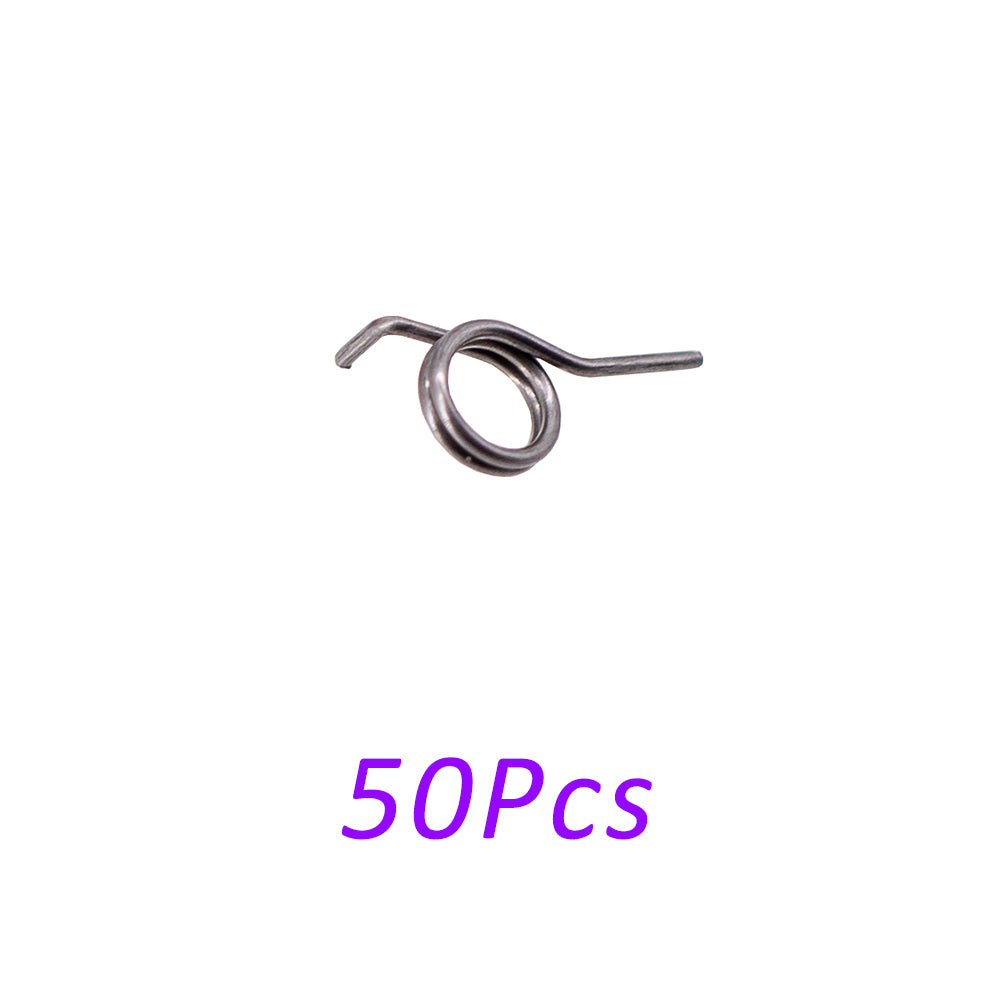 100Pcs Full Metal Steel Spring Set Compatible with DIY Model Version 2 Gearbox