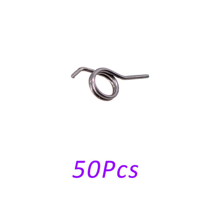 100Pcs Full Metal Steel Spring Set Compatible with DIY Model Version 2 Gearbox