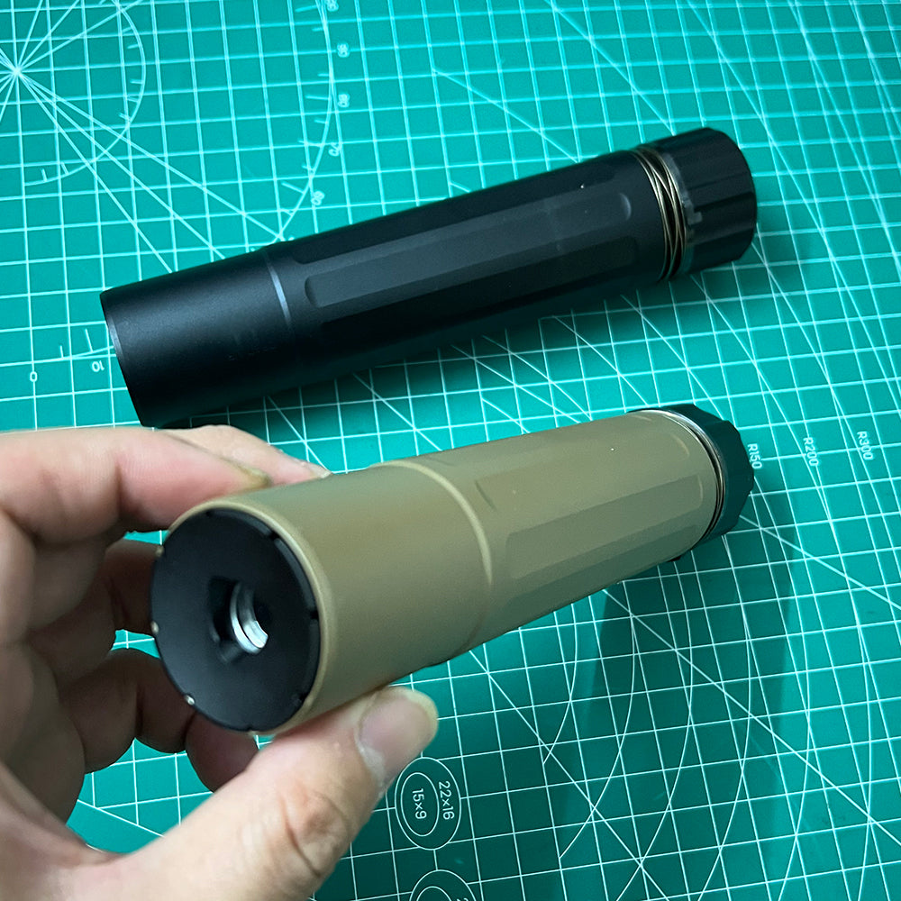 5.5inch/6.8inch CNC Metal CCW 14MM Silencer