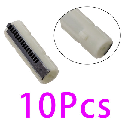 10Pcs 15 Half Teeth Pom Piston Teeth For Airsoft - Catch on the Back