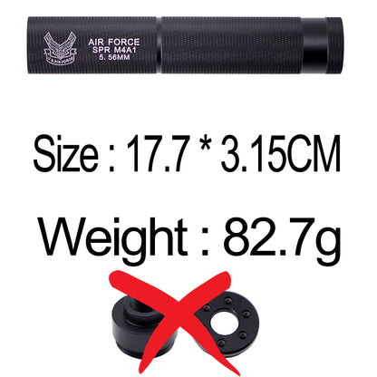 14MM Threaded Metal Barrel Cover – For DIY Outdoor Model Assembly