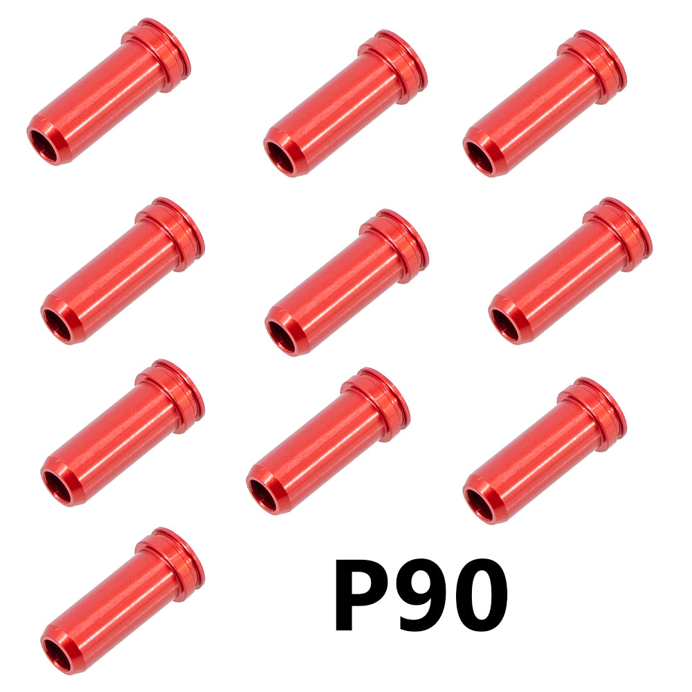 6063 Aluminum Alloy One O-Ring 20.79MM Nozzle Compatible with DIY Model Kits – Black/Red/Blue/Gold