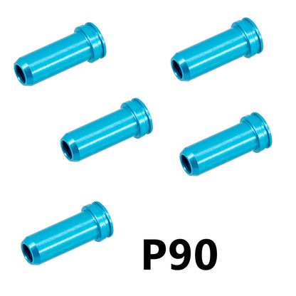 6063 Aluminum Alloy One O-Ring 20.79MM Nozzle Compatible with DIY Model Kits – Black/Red/Blue/Gold