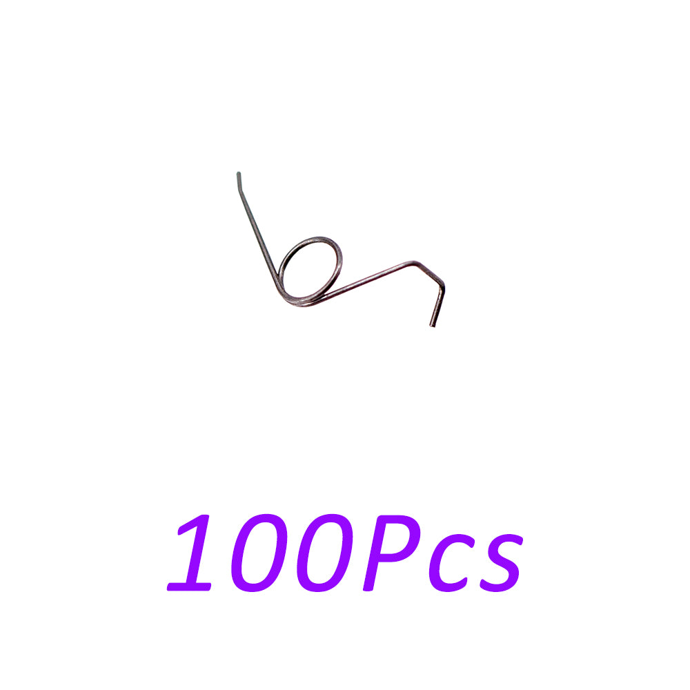 100Pcs Full Metal Steel Spring Set Compatible with DIY Model Version 2 Gearbox