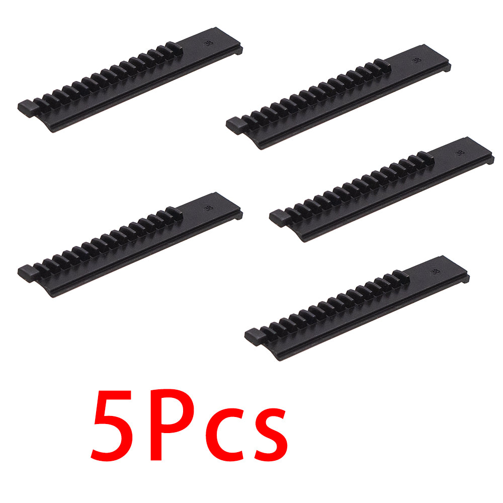 10Pcs 15 Half Teeth Pom Piston Teeth For Airsoft - Catch on the Back