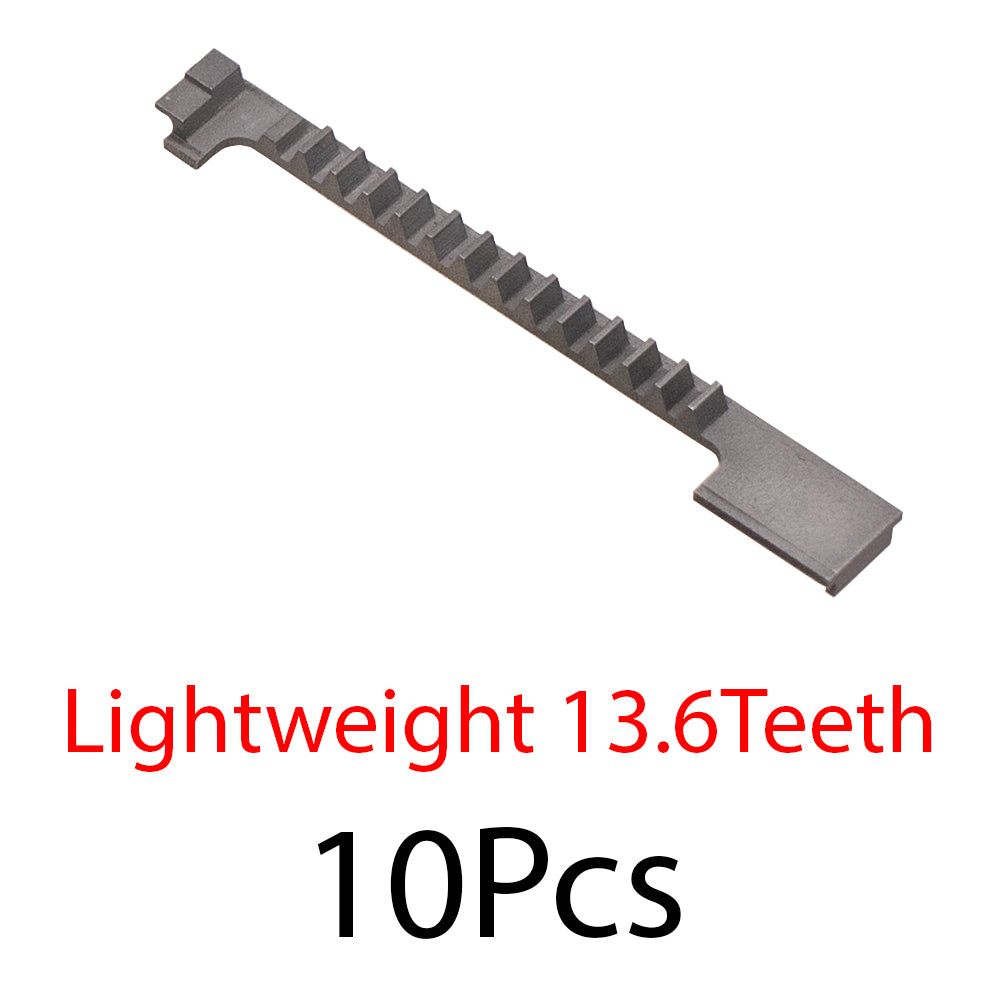 13Teeth/13.6Teeth/14Teeth CNC 40CR Rack Nylon Pom Piston Teeth For AEG
