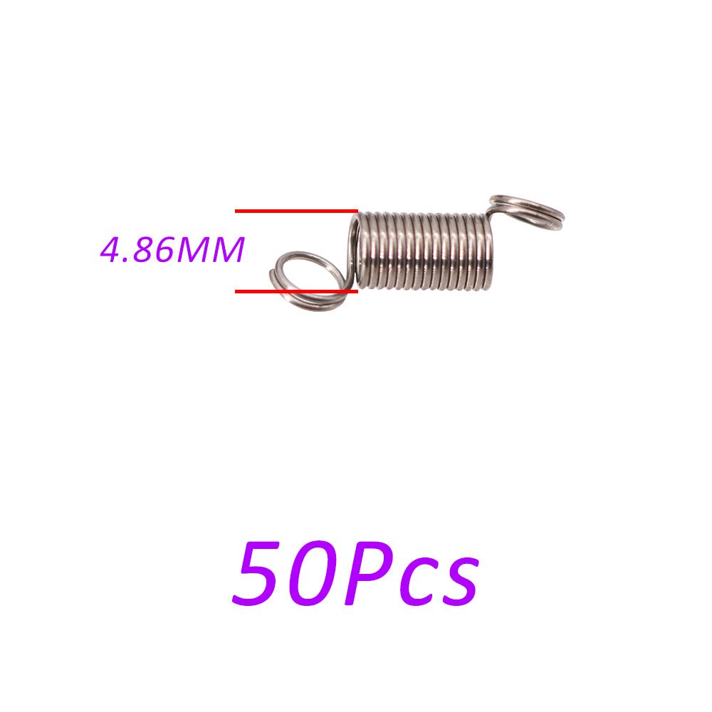 100Pcs Full Metal Steel Spring Set Compatible with DIY Model Version 2 Gearbox