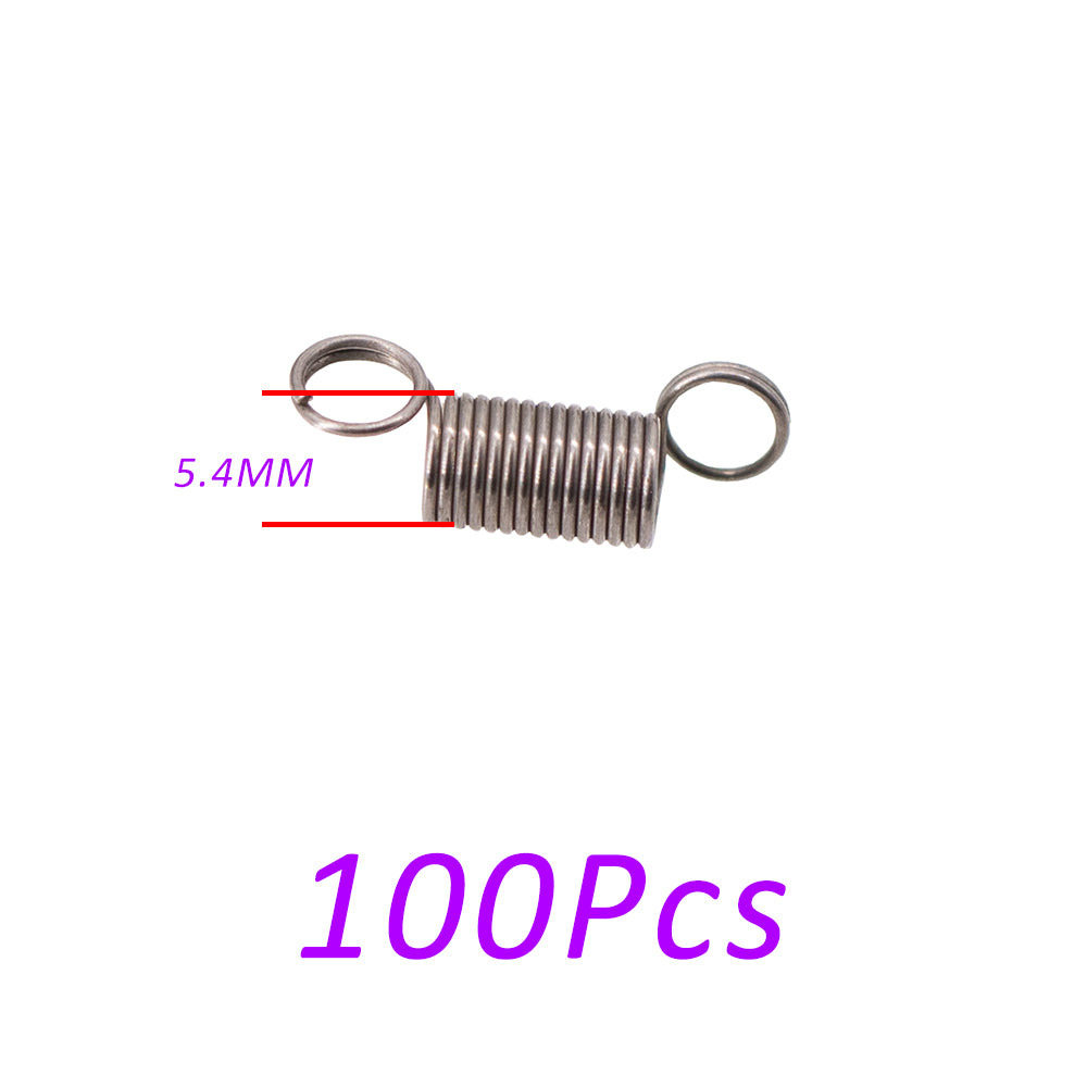 100Pcs Full Metal Steel Spring Set Compatible with DIY Model Version 2 Gearbox