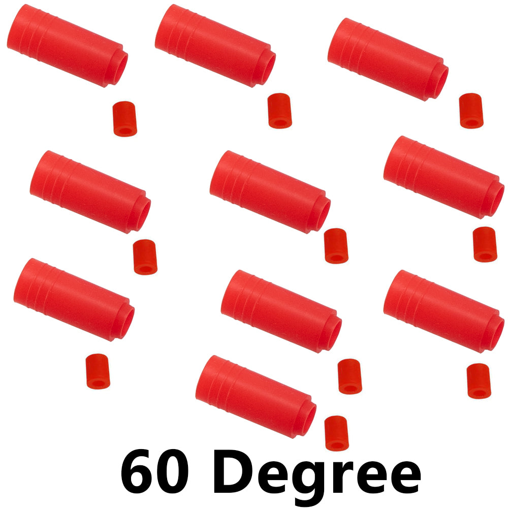 60/70 Degree Rubber Inserts – Hard Type for DIY Model Projects (10Pcs)