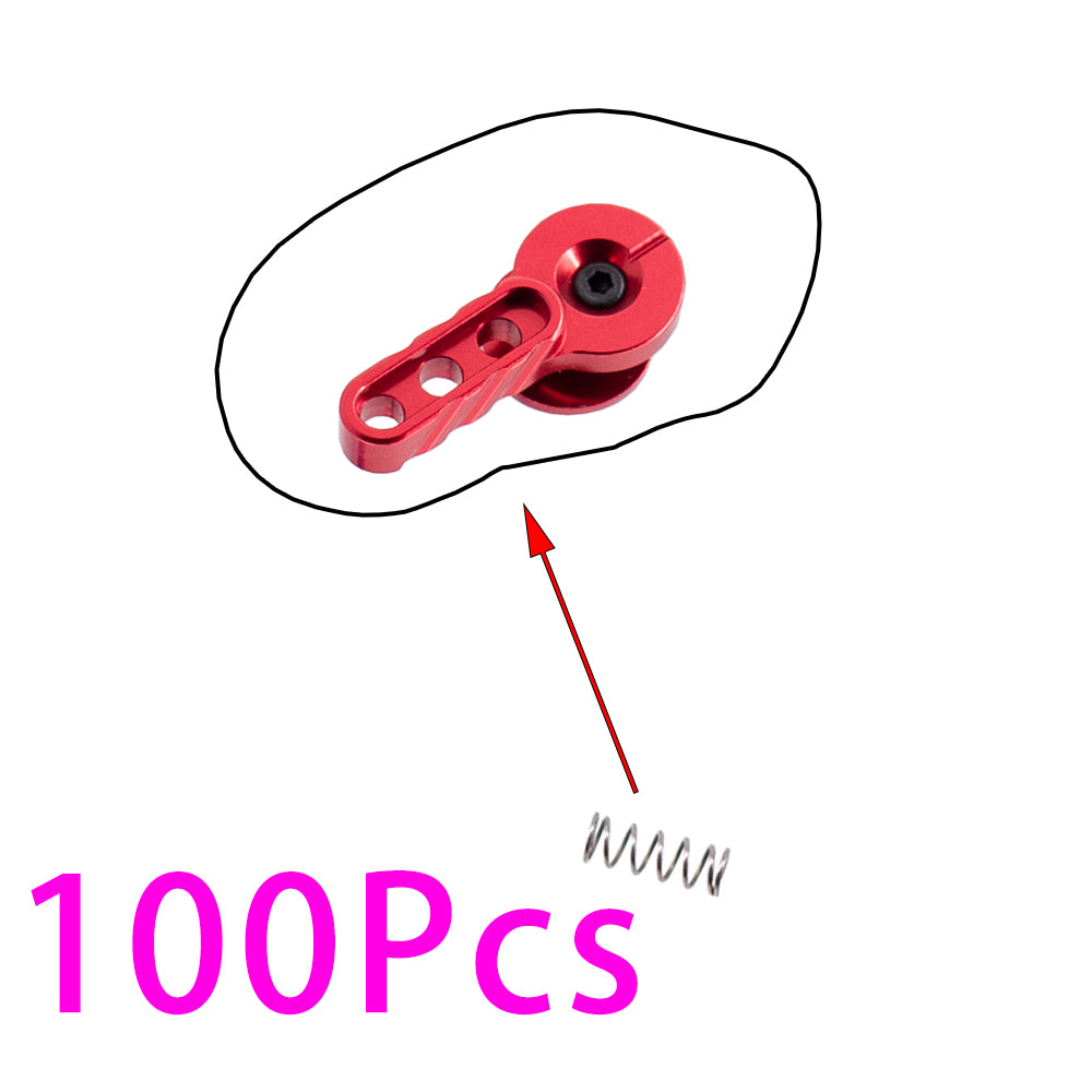 100Pcs Full Metal Steel Spring Set Compatible with DIY Model Version 2 Gearbox