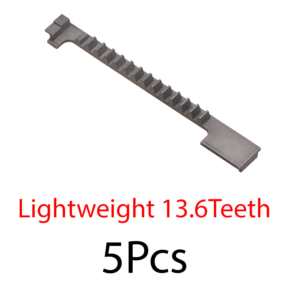 13Teeth/13.6Teeth/14Teeth CNC 40CR Rack Nylon Pom Piston Teeth For AEG