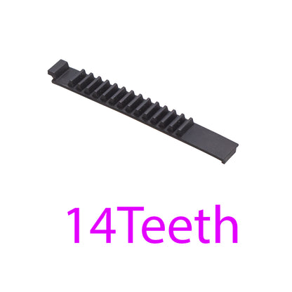 1Pcs Nylon Pom Piston Teeth For AEG - 13Teeth/13.6Teeth/14Teeth