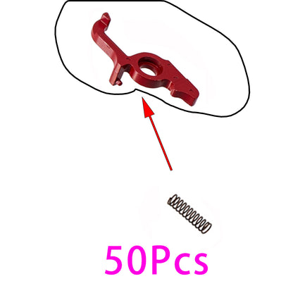 100Pcs Full Metal Steel Spring Set Compatible with DIY Model Version 2 Gearbox
