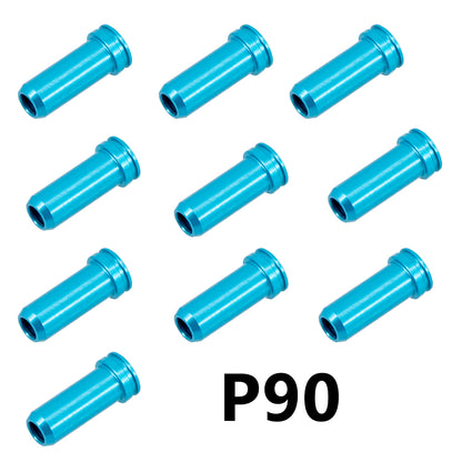 6063 Aluminum Alloy One O-Ring 20.79MM Nozzle Compatible with DIY Model Kits – Black/Red/Blue/Gold