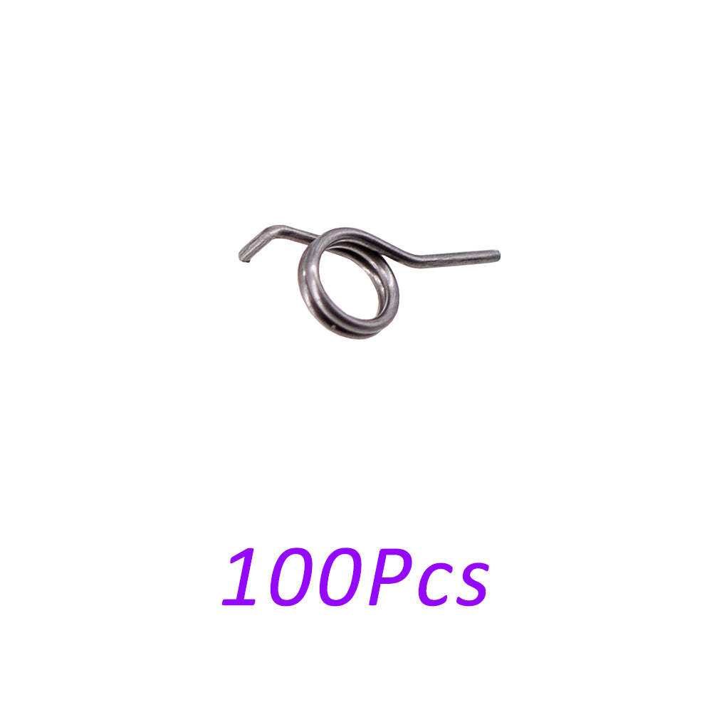 100Pcs Full Metal Steel Spring Set Compatible with DIY Model Version 2 Gearbox