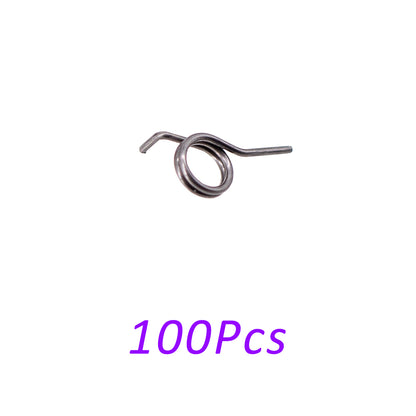 100Pcs Full Metal Steel Spring Set Compatible with DIY Model Version 2 Gearbox