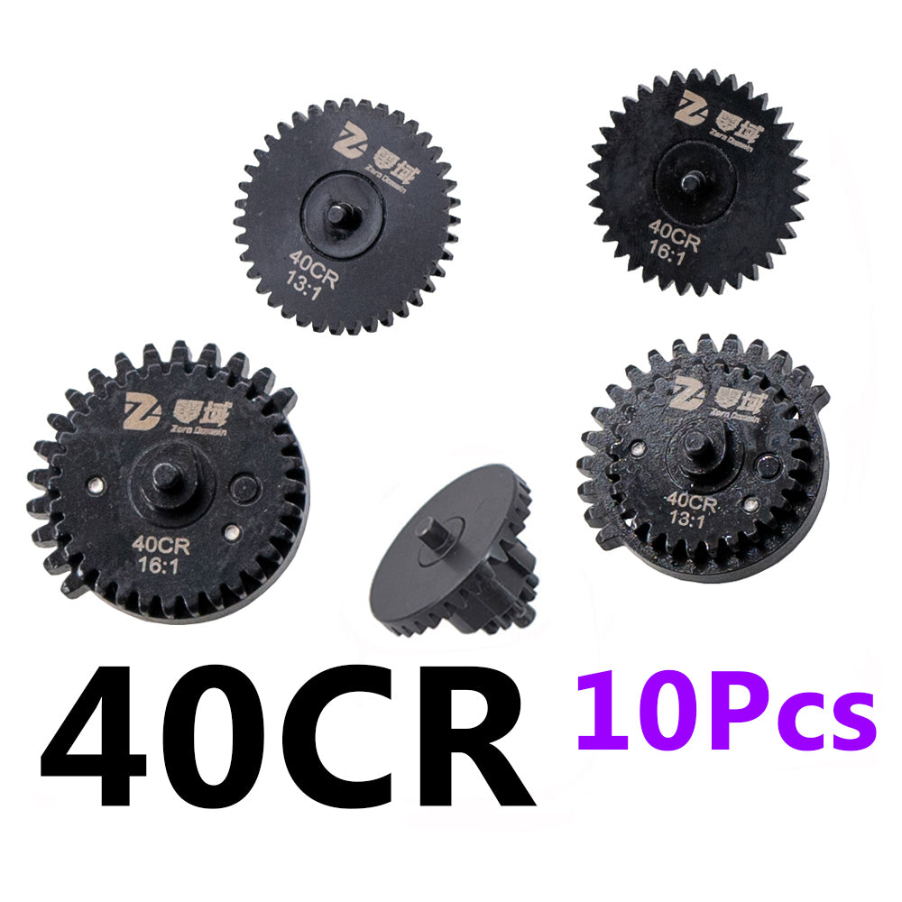 40CR Metal CNC Steel-Cut Gear Set Compatible with DIY Model Versions 2 & 3