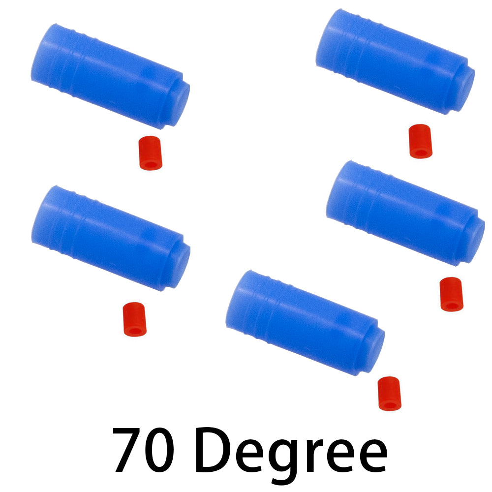 60/70 Degree Rubber Inserts – Hard Type for DIY Model Projects (10Pcs)