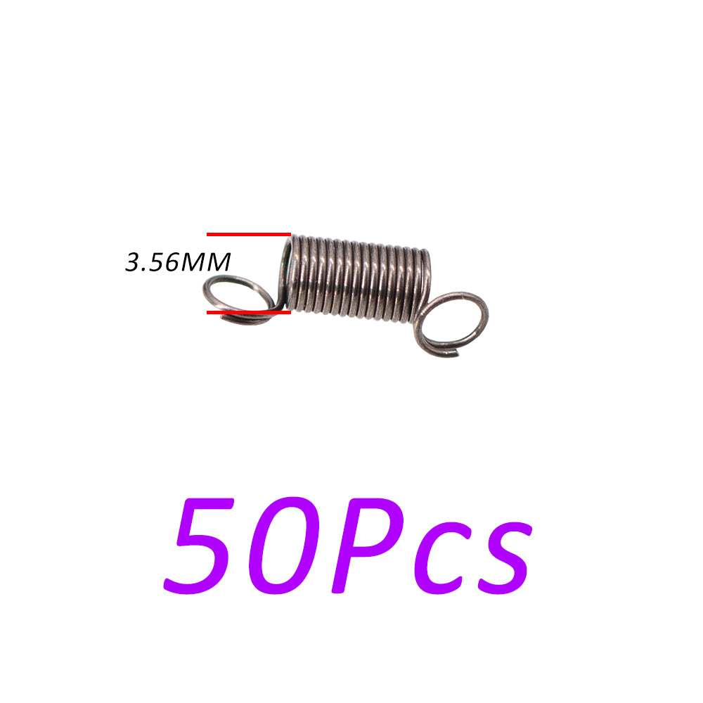 100Pcs Full Metal Steel Spring Set Compatible with DIY Model Version 2 Gearbox