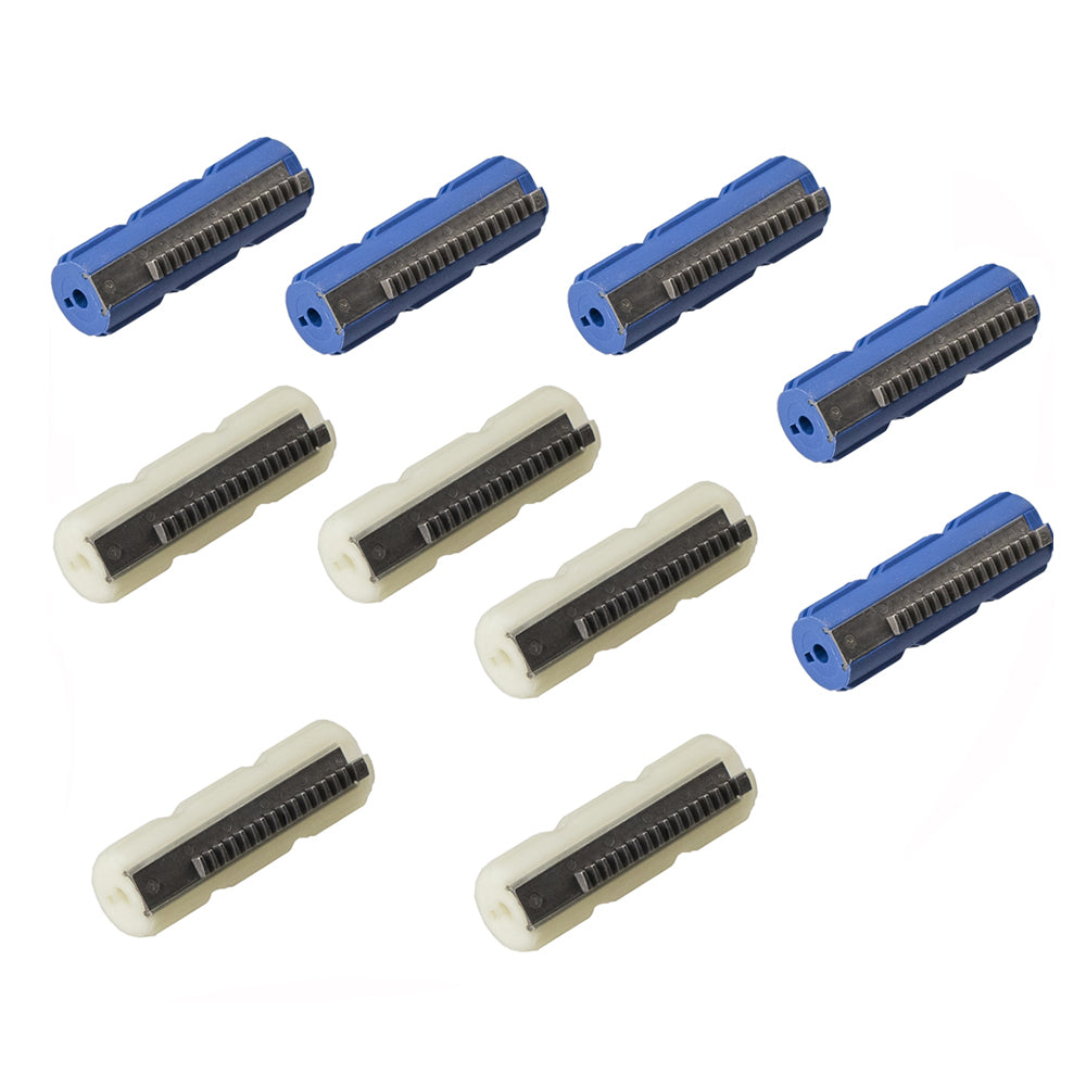 10Pcs 15 Half Teeth Pom Blue Piston Teeth for DIY Accessories