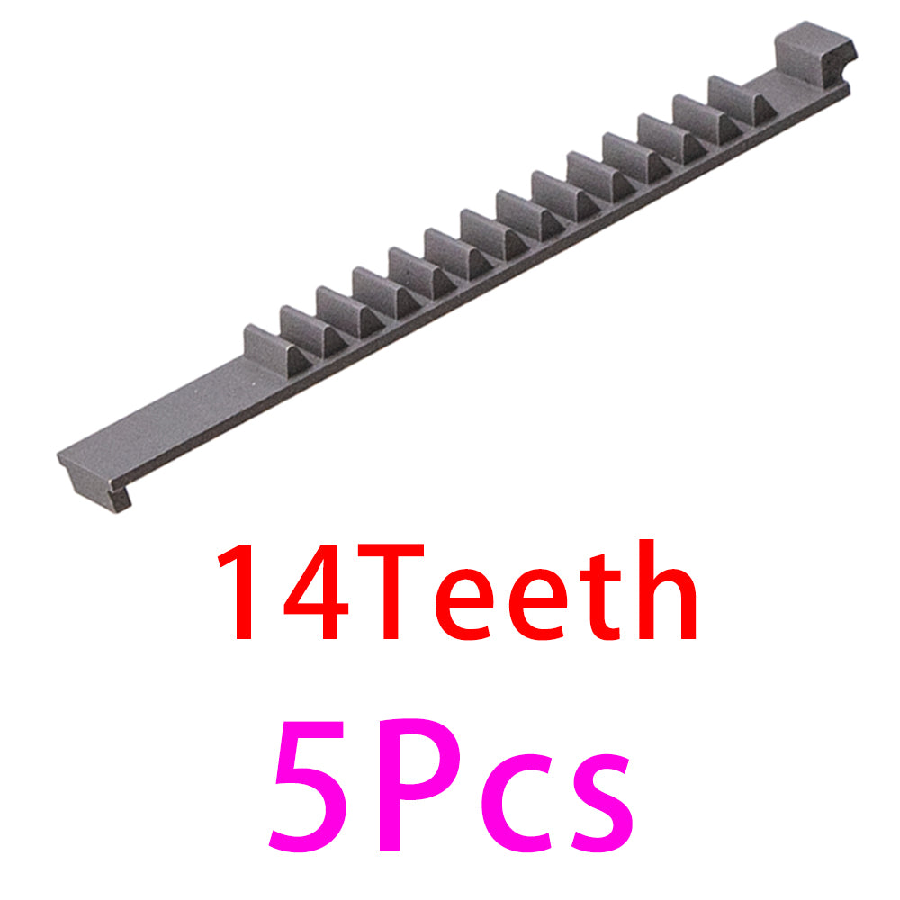 13Teeth/13.6Teeth/14Teeth CNC 40CR Rack Nylon Pom Piston Teeth For AEG