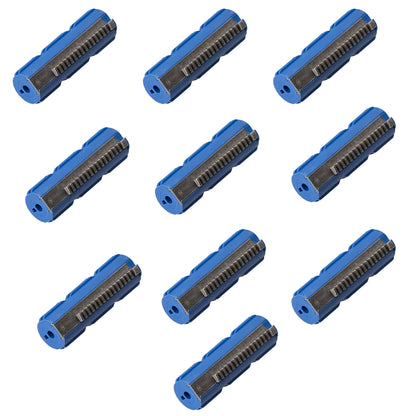 10Pcs 15 Half Teeth Pom Blue Piston Teeth for DIY Accessories