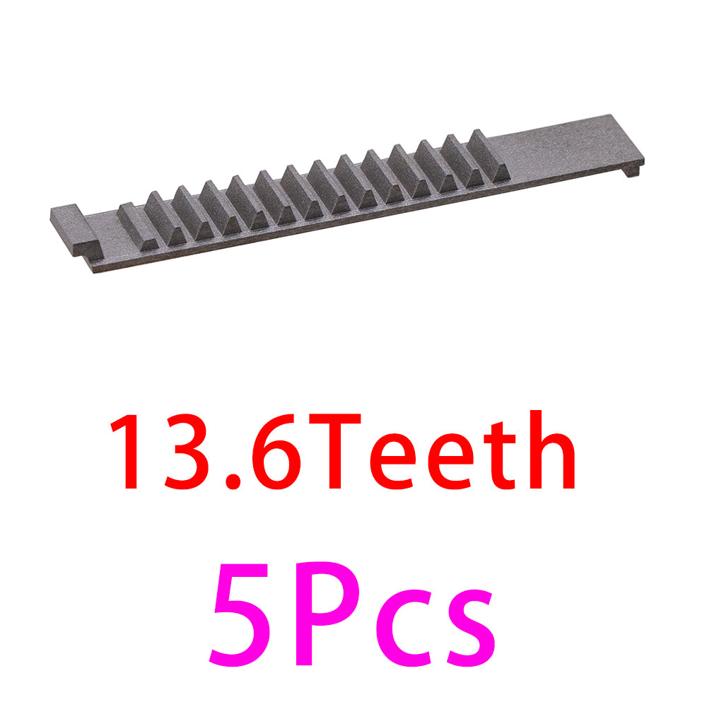 13Teeth/13.6Teeth/14Teeth CNC 40CR Rack Nylon Pom Piston Teeth For AEG