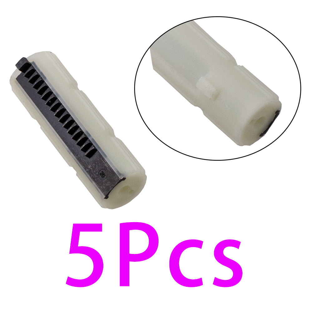 10Pcs 15 Half Teeth Pom Piston Teeth For Airsoft - Catch on the Back