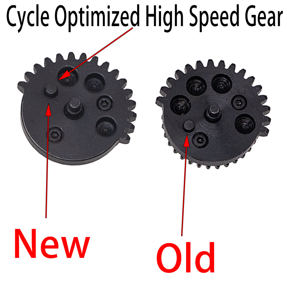 CNC Steel Low Noise Cycle-Optimized High-Speed Gear – Compatible with DIY Model Versions 2 & 3