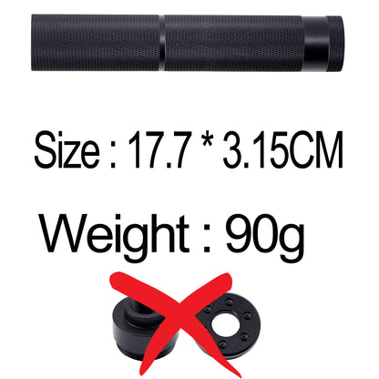 14MM Threaded Metal Barrel Cover – For DIY Outdoor Model Assembly