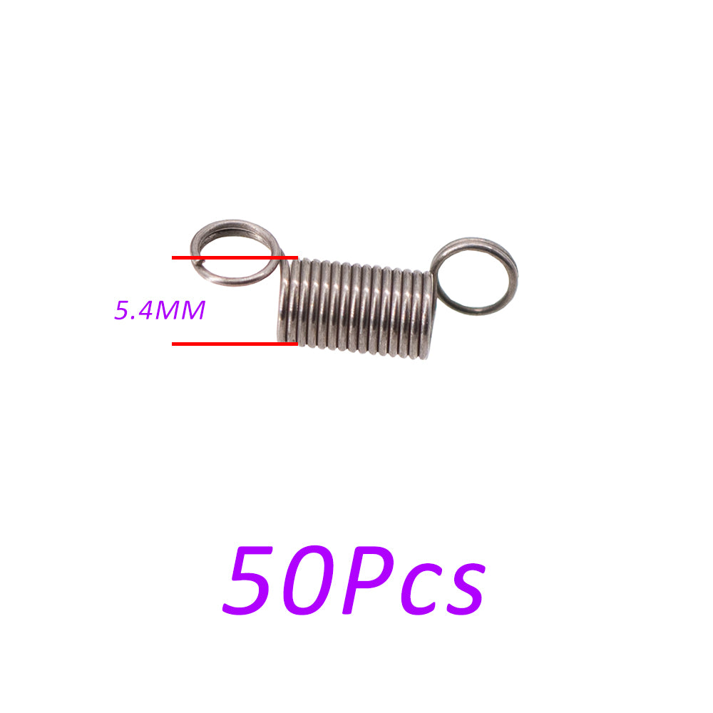 100Pcs Full Metal Steel Spring Set Compatible with DIY Model Version 2 Gearbox