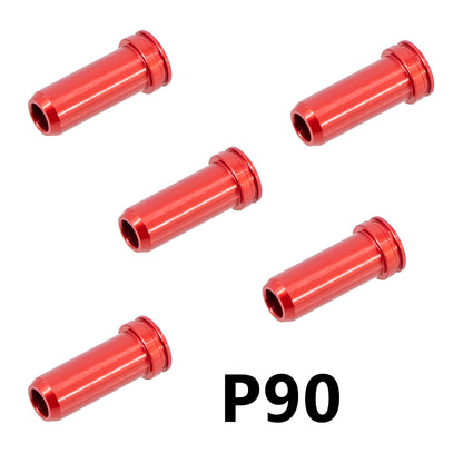 6063 Aluminum Alloy One O-Ring 20.79MM Nozzle Compatible with DIY Model Kits – Black/Red/Blue/Gold