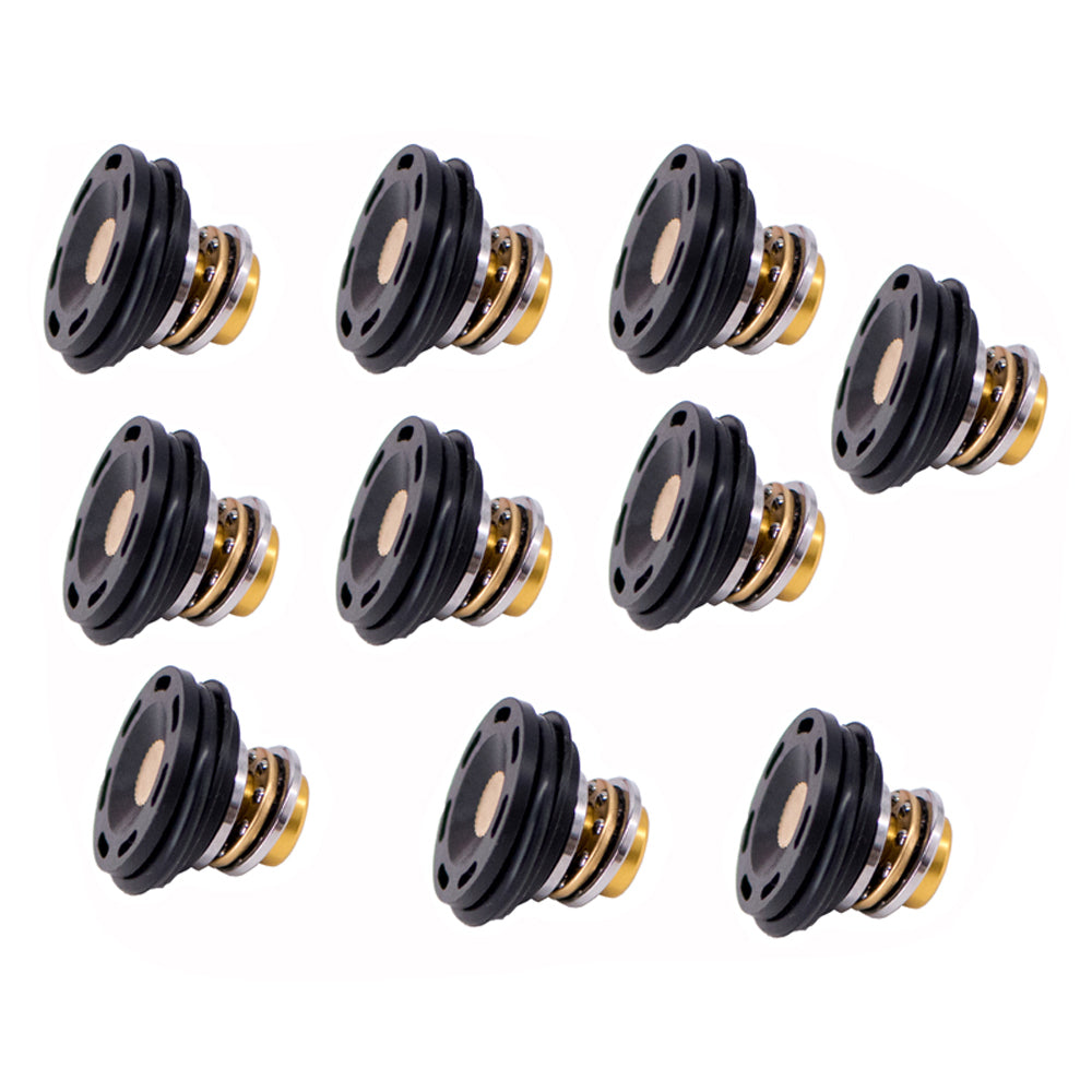 10Pcs CNC Black Pom Piston Head For Ver.2