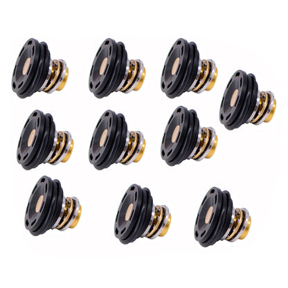 10Pcs CNC Black Pom Piston Head For Ver.2