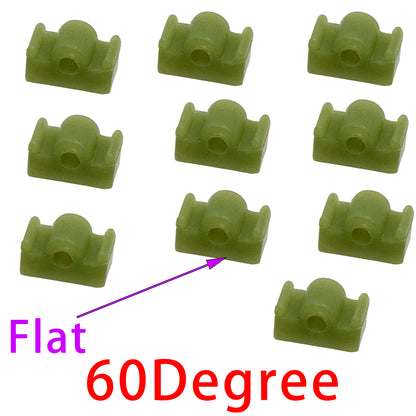 5Pcs 60/70 Degree Flat Rubber Inserts – For DIY Hobby Model Assembly