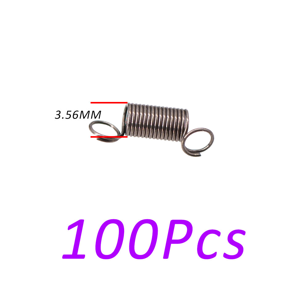 100Pcs Full Metal Steel Spring Set Compatible with DIY Model Version 2 Gearbox