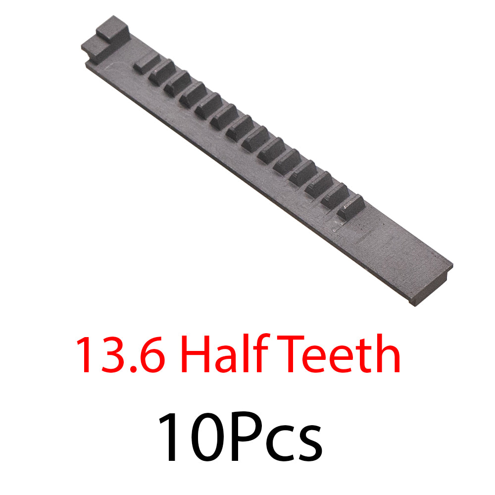 13Teeth/13.6Teeth/14Teeth CNC 40CR Rack Nylon Pom Piston Teeth For AEG