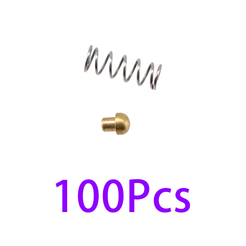 100Pcs Full Metal Steel Spring Set Compatible with DIY Model Version 2 Gearbox