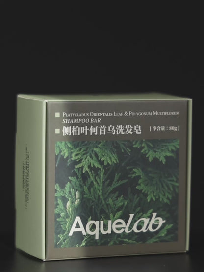 CAMELLA OLEIFERA SEED CAKE & PLATYCLADUS ORIENTALIS SHMPOO BAR